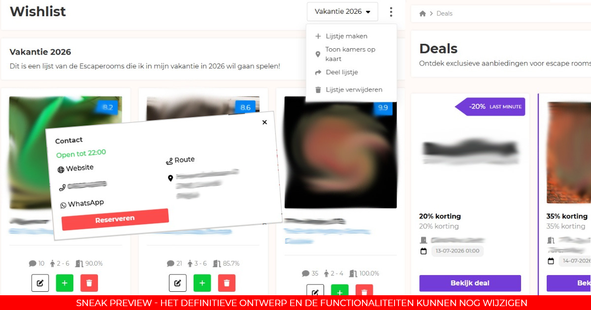 10 jaar Escapetalk: De toekomst